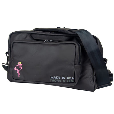 Flamingo Leather Range Bag (IN STOCK)