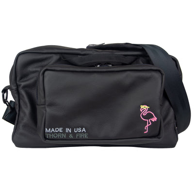Flamingo Leather Range Bag (IN STOCK)